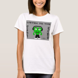 FrankenCheese écoutent le T-shirt des femmes de