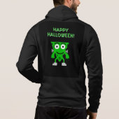 FrankenCheese Halloween Greetings Mannen Hoodie (Achterkant)