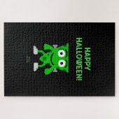 FrankenCheese Halloween Puzzle de voeux (Horizontal)