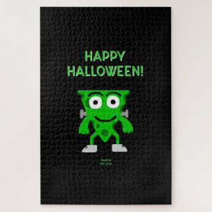 FrankenCheese Halloween Puzzle de voeux
