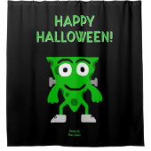 FrankenCheese Halloween Salutations Douche rideau (Devant)