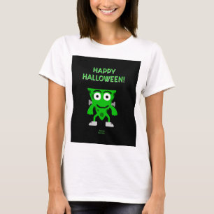FrankenCheese Halloween Salutations T-shirt femme