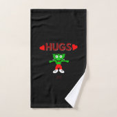 FrankenCheese Hugs Bathroom Towel Set (Serviette à main)