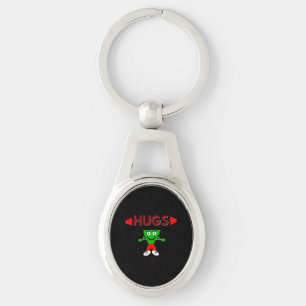 FrankenCheese Hugs Oval Sleutelhanger