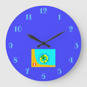 FrankenCheese Summer Acrylic Wall klok