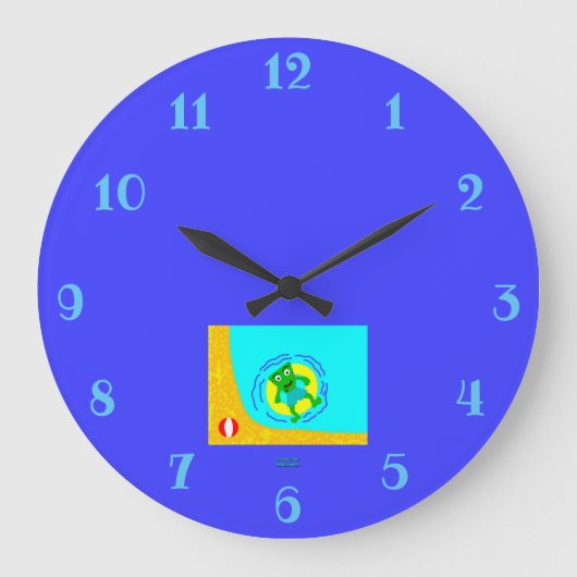 FrankenCheese Summer Acrylic Wall klok (Voorkant)