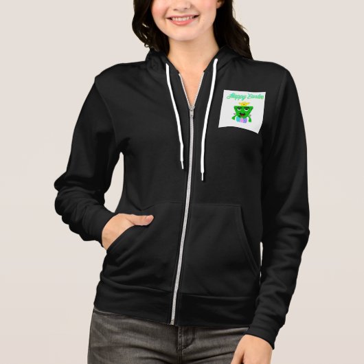 FrankenCheese Sweat - shirt à capuche de Pâques fe (Devant)