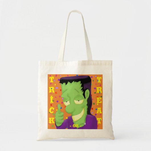 Frankencool Halloween Canvas tas (Voorkant)