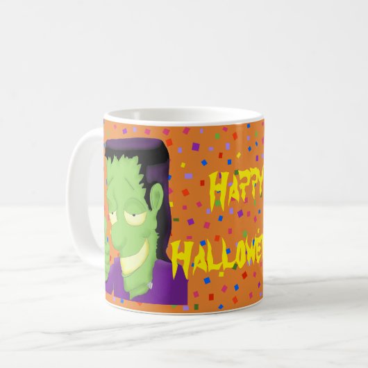 Frankencool Halloween Mok (Voorkant links)