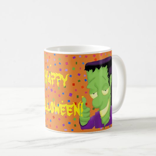 Frankencool Halloween Mug (Devant droit)