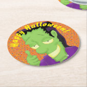 Frankencool Halloween Onderzetters (Gebogen)
