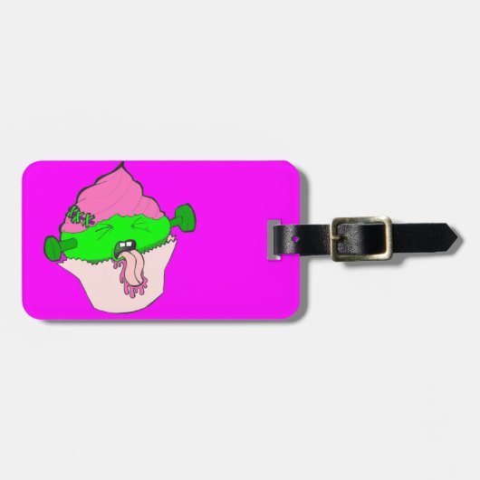 Frankencupcake Bagagelabel (Voorkant horizontaal)