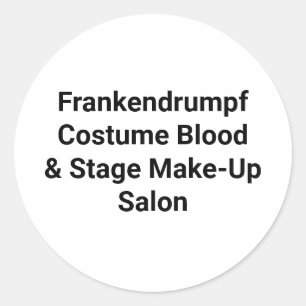 Frankendrumpf Kostuum Bloed Hankamer Artjunkhaus Ronde Sticker