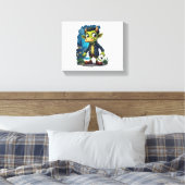 Frankenmoo Canvas Afdruk (Insitu (Slaapkamer))