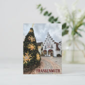 Frankenmuth Michigan Christmas Postcard Briefkaart (Staand voorkant)