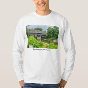 Frankenmuths Covered Bridge Long Sleeve T-Shirt