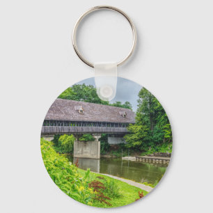 Frankenmuths Covered Bridge Sleutelhanger