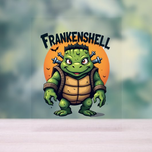 Frankenshell Turtle Acryl Bord (Neutraal)