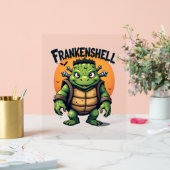 Frankenshell Turtle Acryl Bord (Huwelijk)