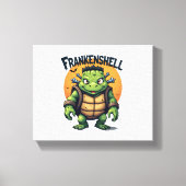 Frankenshell Turtle Canvas Afdruk (Voorkant)