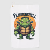 Frankenshell Turtle Golfhanddoek (Voorkant)