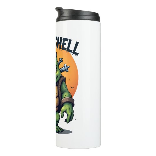 Frankenshell Turtle Thermosbeker (Geroteerd rechts)