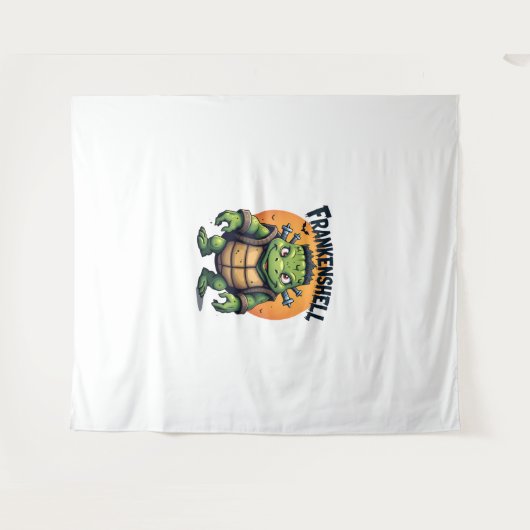 Frankenshell Turtle Wandkleed (Voorkant (horizontaal))