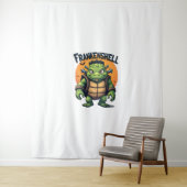 Frankenshell Turtle Wandkleed (In situ)