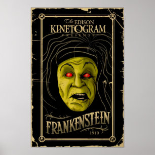Frankenstein 1910 Klassieke Film Poster
