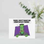 FRANKENSTEIN anger Briefkaart (Staand voorkant)