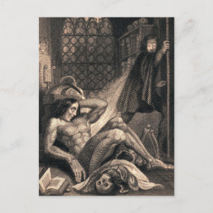Frankenstein Art Briefkaart