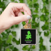 Frankenstein, Bar, Disco, Chicago, Illinois Sleutelhanger (Hand)