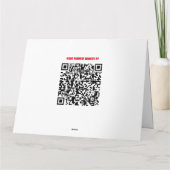 Frankenstein Birthday Kaart (Achterkant)