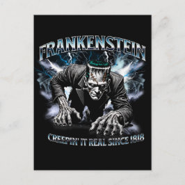 Frankenstein Bootleg Style Briefkaart