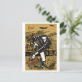 Frankenstein Briefkaart (Staand voorkant)