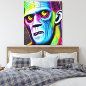 Frankenstein Canvas Art Afdruk (Insitu (Slaapkamer))