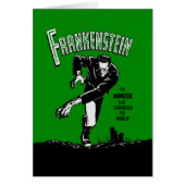 Frankenstein - Carte de voeux / Halloween (Devant)