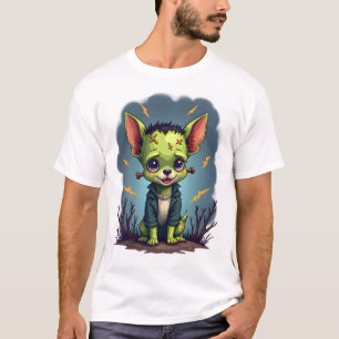 Frankenstein Chihuahua Schok T-shirt