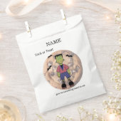 Frankenstein Cookie Sleeve Bedankzakje (Geknipt)