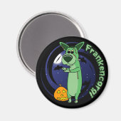 Frankenstein Corgi Magnet (Recto/Verso)