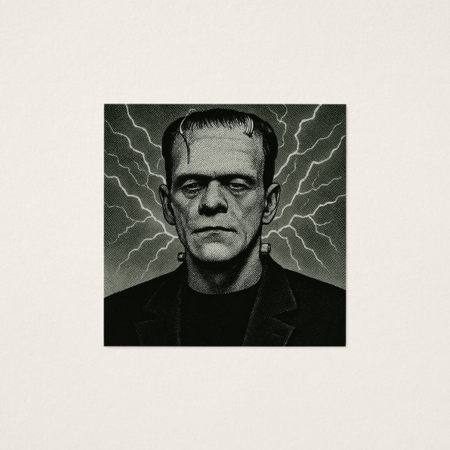 Frankenstein Electricity Art (Devant)
