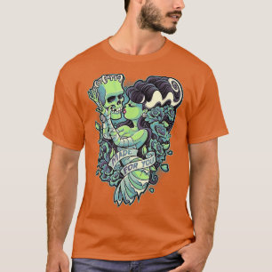 Frankenstein en Bride maakten jou T-shirt