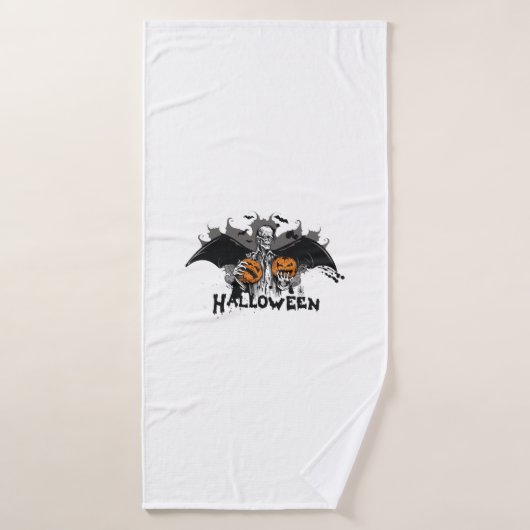 Frankenstein Halloween (Serviette de bain)
