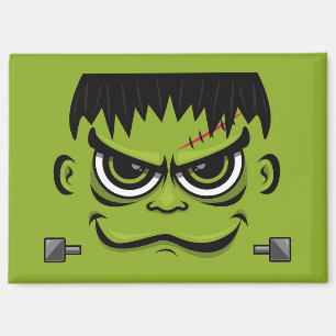 Frankenstein Halloween Face Magneet
