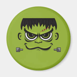 Frankenstein Halloween Face Magneet