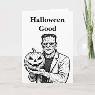 Frankenstein Halloween Goed Kaart