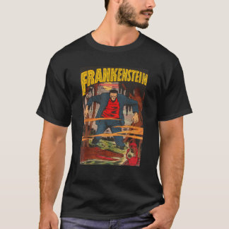 Frankenstein Halloween Horror Comic Horror T-shirt