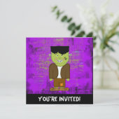 Frankenstein Halloween Invitation (Debout devant)