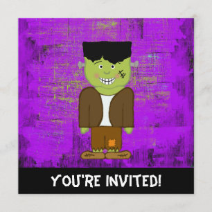 Frankenstein Halloween Invitation