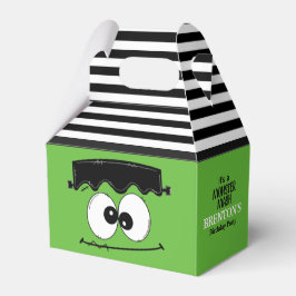 Frankenstein Halloween Kids Birthday Party Bedankdoosjes